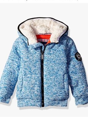 Ben Sherman Infant Boys Sherpa Lined Fleece Jacket, 12 Months